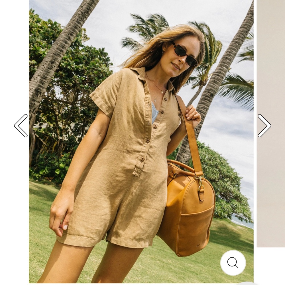 NWT Jungmaven Stillwater polo romper